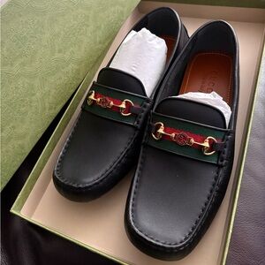 Gucci Men's Ayrton Interlocking G Horsebit Drivers Loafer